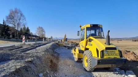 Pivka - Parje izgradnja kolesarske steze (3)